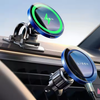 15W MagSafe Car Mount Charger,Magnetic Wireless Car Charger