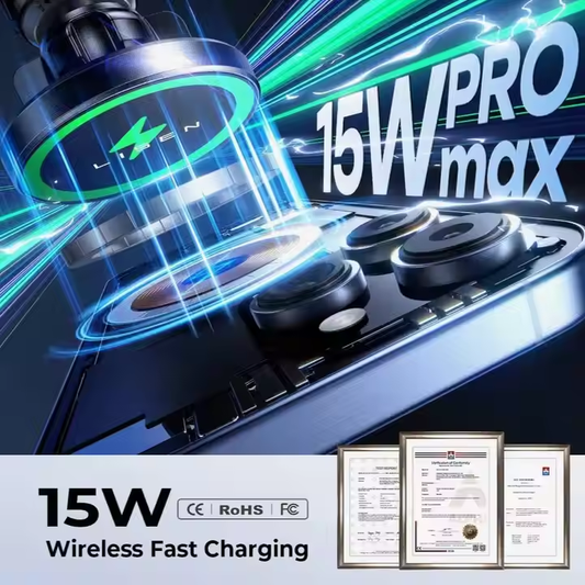 15W MagSafe Car Mount Charger,Magnetic Wireless Car Charger