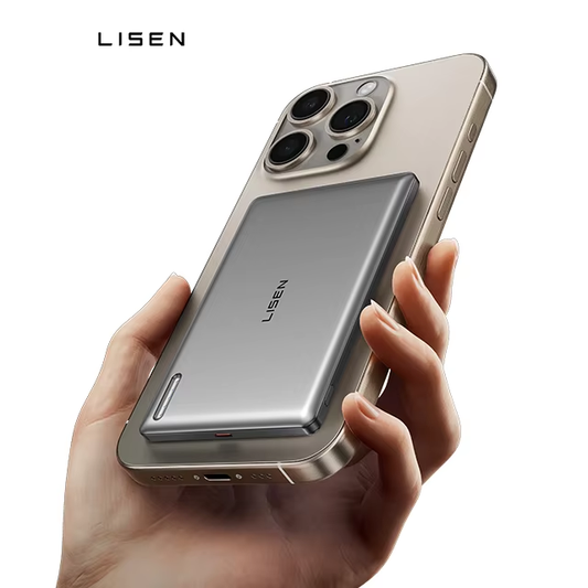 Ultra-Thin Magnetic Power Bank with 10000mah