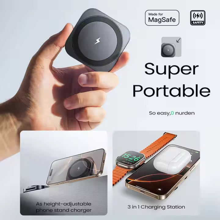 Universal 2 in 1 Charging Station Devices Wireless Charger