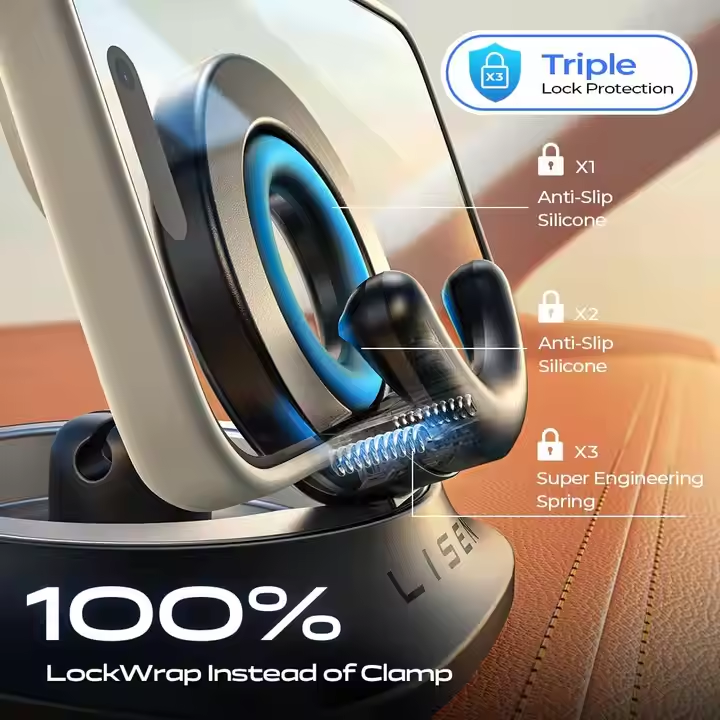 Foldable Portable Non Slip Dashboard Mobile Phone Holder