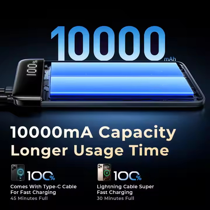 10000mAh Multifunction Portable Power Bank